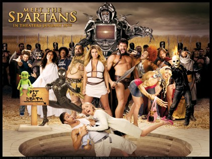 Meet the spartans Parody of 300 poster