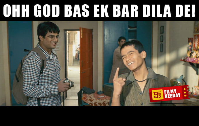 Oh God Ek baar Dila de 3 idiots dialogues memes