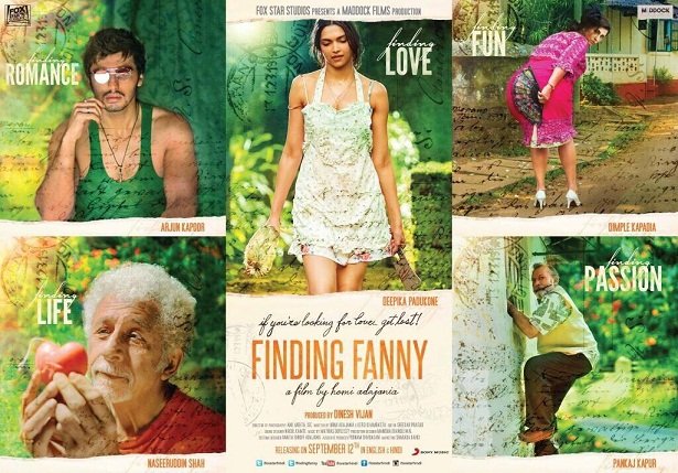 Finding Fanny poster All in one