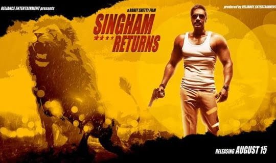 Singham returns Poster Dialogues