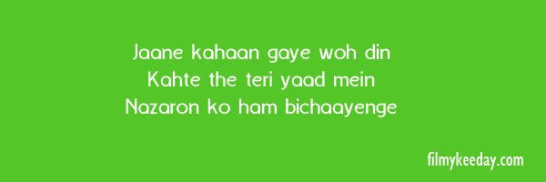 breakup Song Jaane kaha gaye wo din