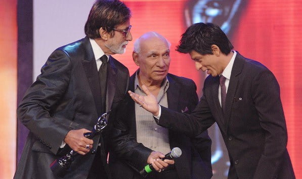 Shahrukh Amitabh and Yash Chopra