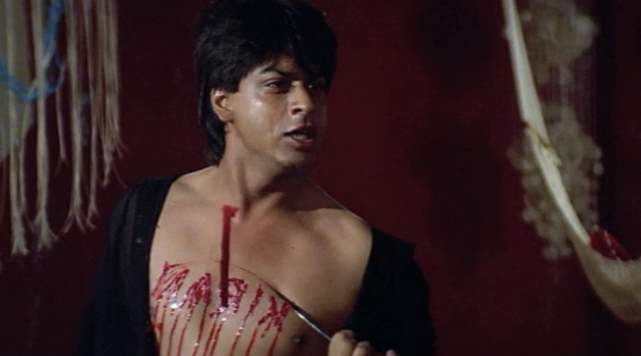 I love you kiran Darr Shahrukh Khan scene