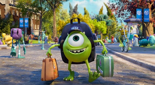 Monsters University 3d animated movie