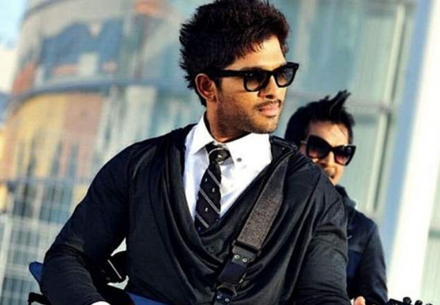 Allu arjun in Iddarammayilatho Hindi dubbed version