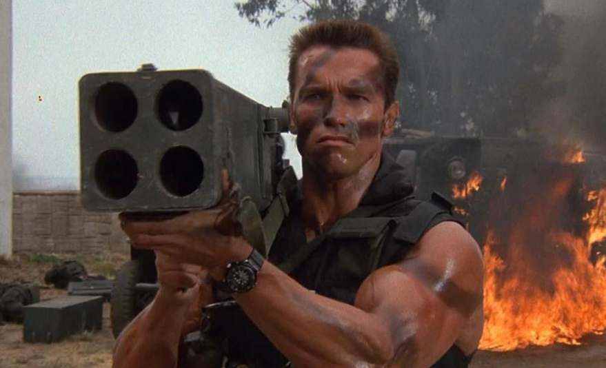 Commando best action film ever