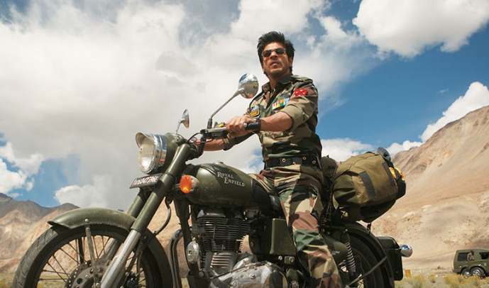 SRK in ladakh in Jab Tak hai Jaan film shooting location