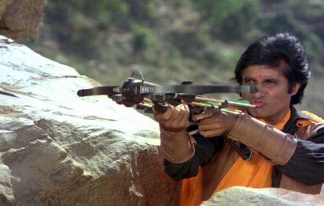 Toofan amitabh bachhan as superhero