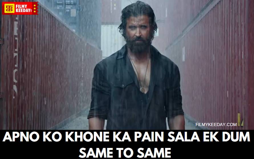 apno ko khone ka pain hrithik roshan vikram vedha