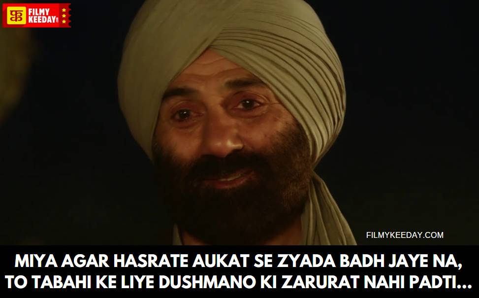 Gadar 2 sunny deol dialogues