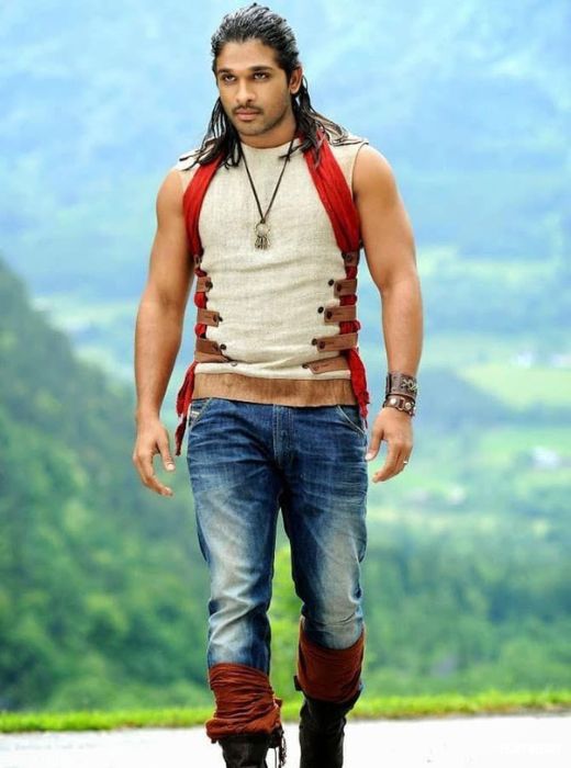 Allu Arjun Hairstyle in Badrinath