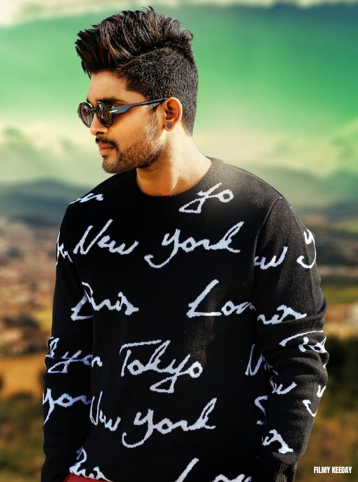 Allu Arjun Hairstyle in Son of Sathyamurthy