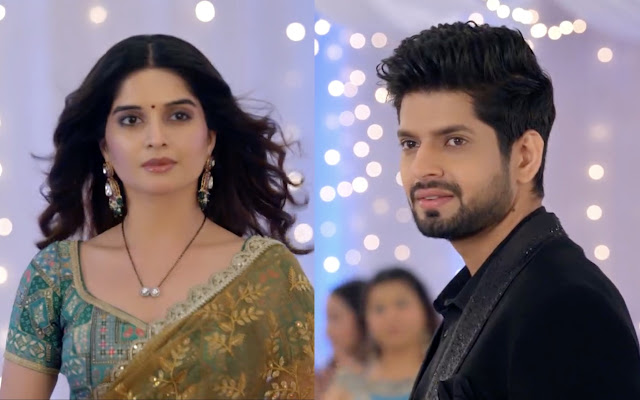 Reeva walks away tearfully in the night while Shaan begs her to stay and Badi Maa watches angrily.