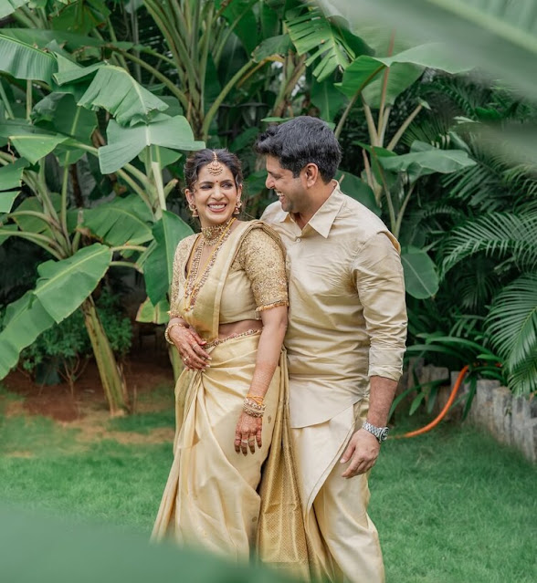 Big Fat South Indian Wedding: Samyuktha Shanmuganathan Marries Cricketer Anirudha Srikkanth!