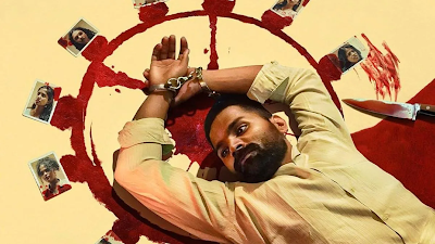 stephen-movie-review-gomathi-shankar-thriller-meta-climax-netflix Actor Gomathi Shankar as the serial killer Stephen Jebaraj looking intense in a scene from the Tamil movie 'Stephen'.