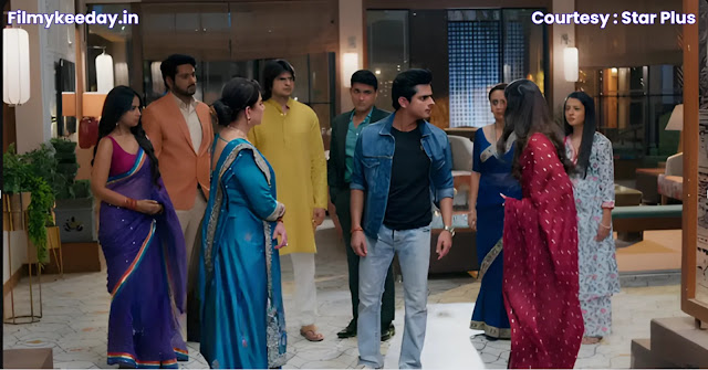 Anupama latest episode showing main characters Anupama and Rahi in a key moment.
