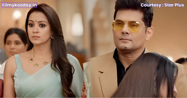 Udne Ki Aasha latest episode showing main characters Sachin and Sayali in a tense moment during the wedding.