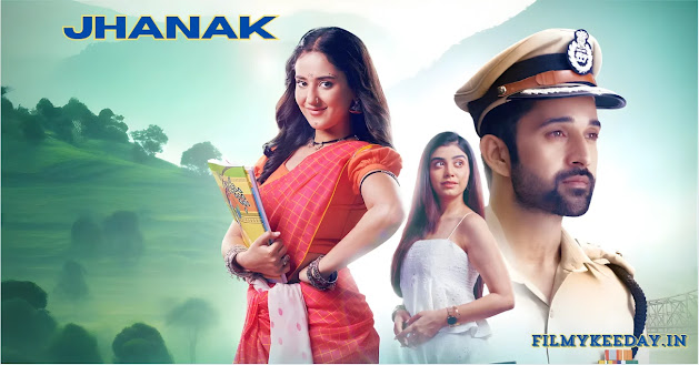 Jhanak - 27th January 2026 Written Update. Jhanak latest episode showing Rishi protecting Jhanak while announcing his divorce from Aditi to the shocked family.