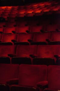 Chairs at a local theatre